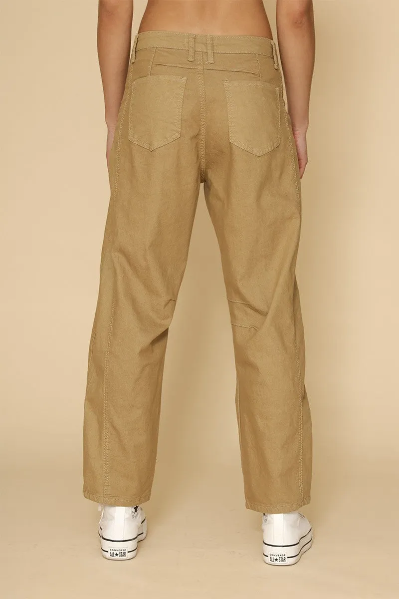 Barrel denim jeans