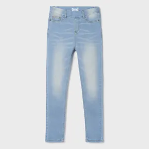 Basic Denim Pants-Medium Wash 554