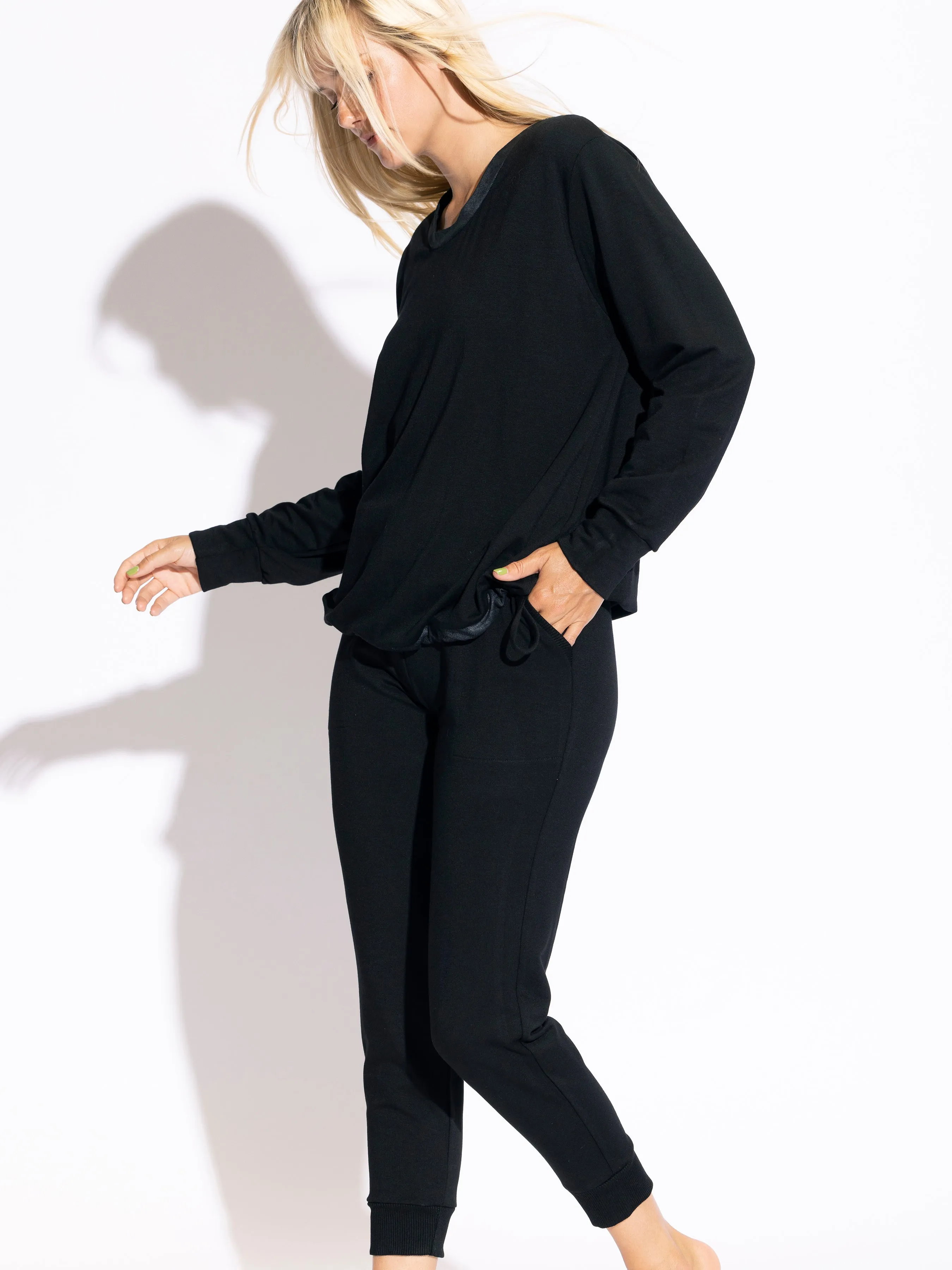 Bea Superfine Pure Bamboo Fleece Lounge Set