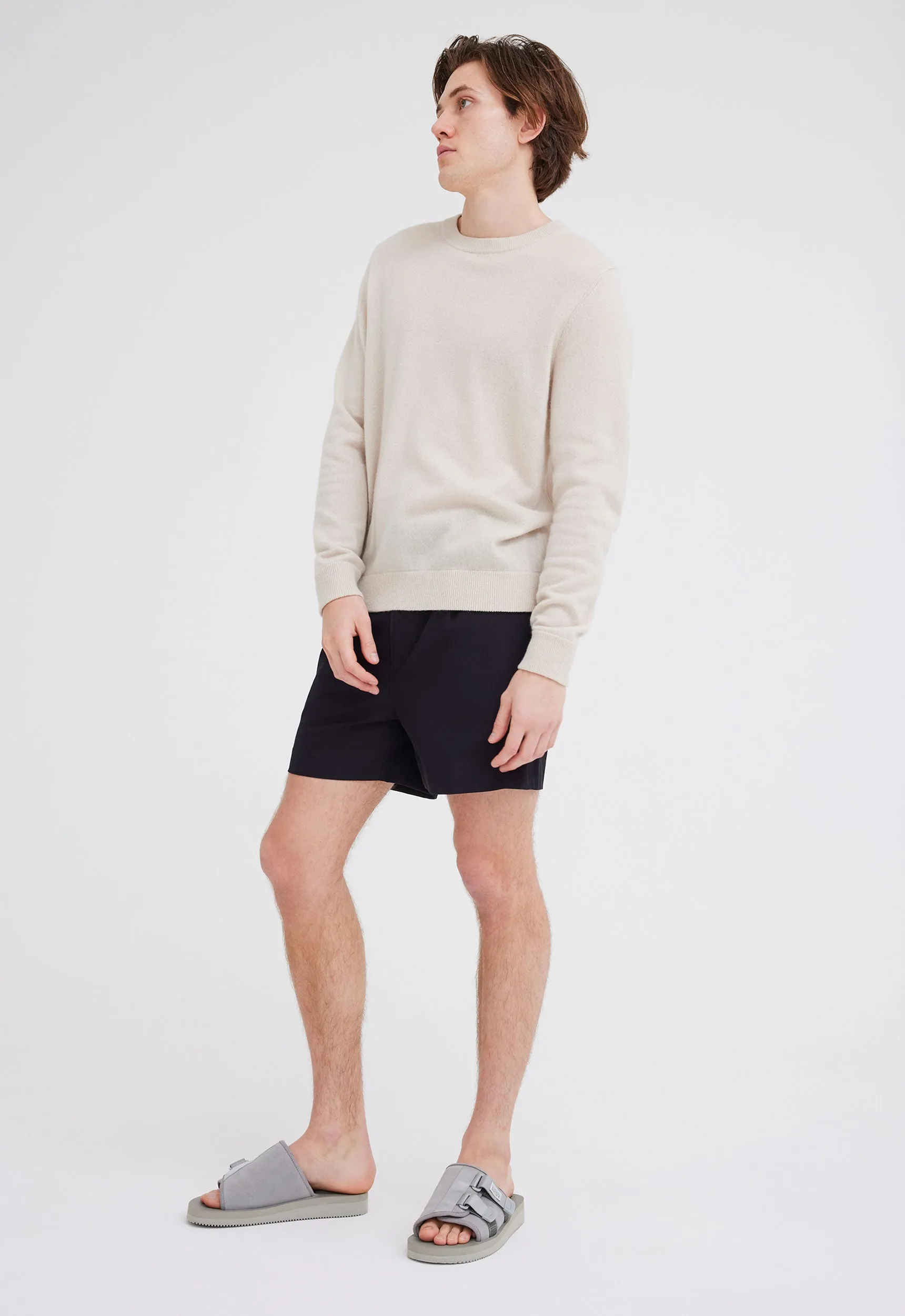 Beckham Cashmere Sweater - Dia Neutral