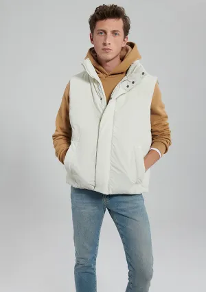 Beige Puffer Vest