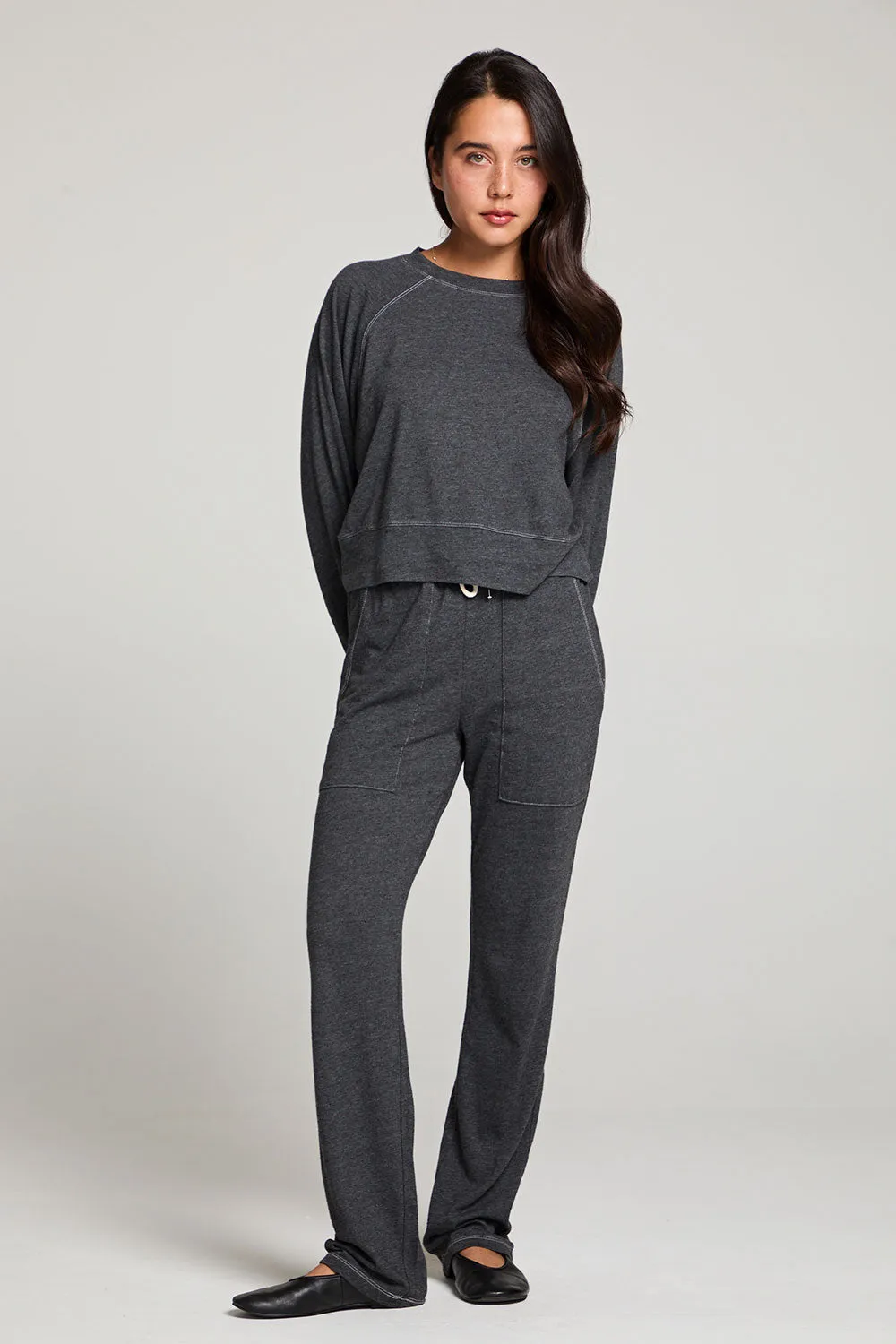 Bellow Licorice Black Joggers