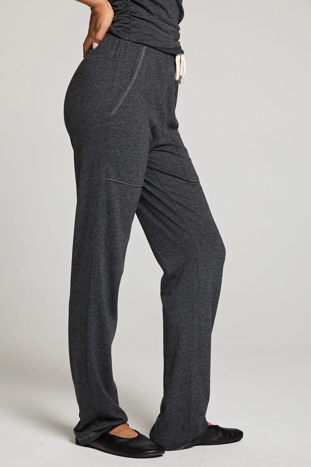 Bellow Licorice Black Joggers