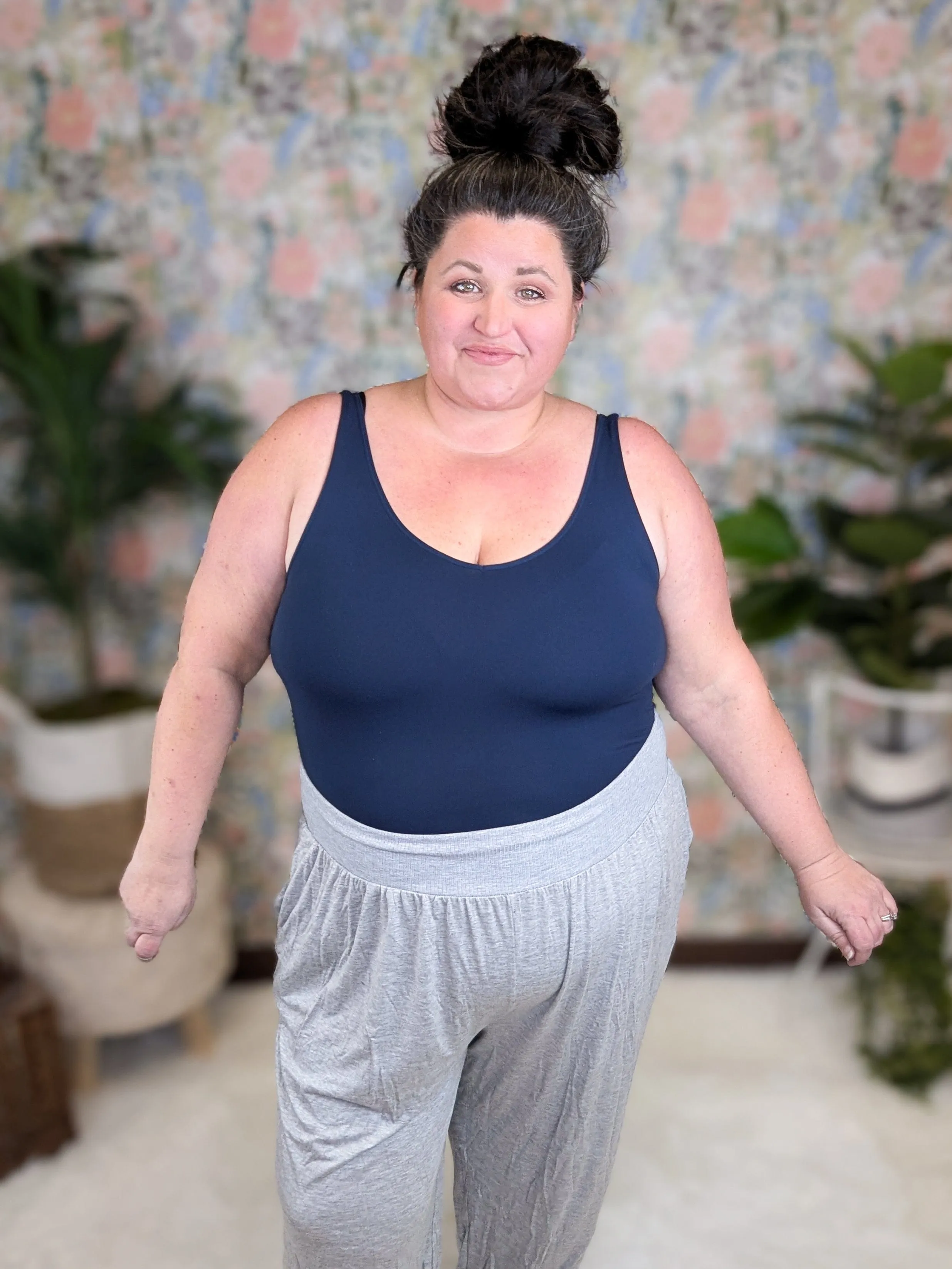 Bennett Tissue Weight Jogger in Heather Gray