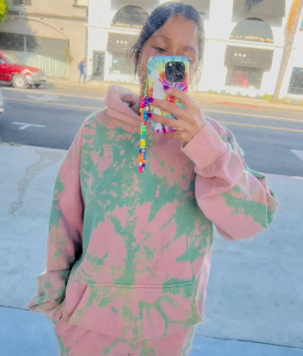 Beverly Hills Tie Dye Hoodie