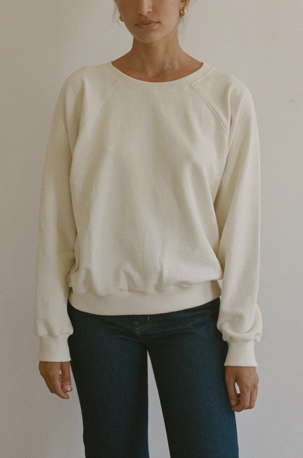 Big Sur sweatshirt  -  Ecru
