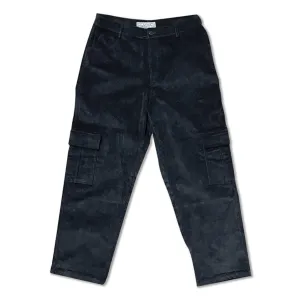 Black Cargo Corduroy