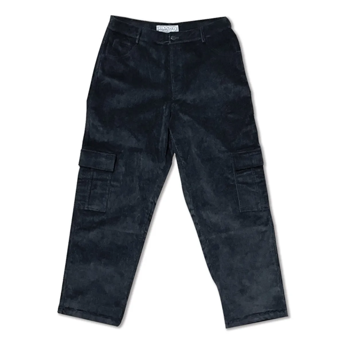Black Cargo Corduroy