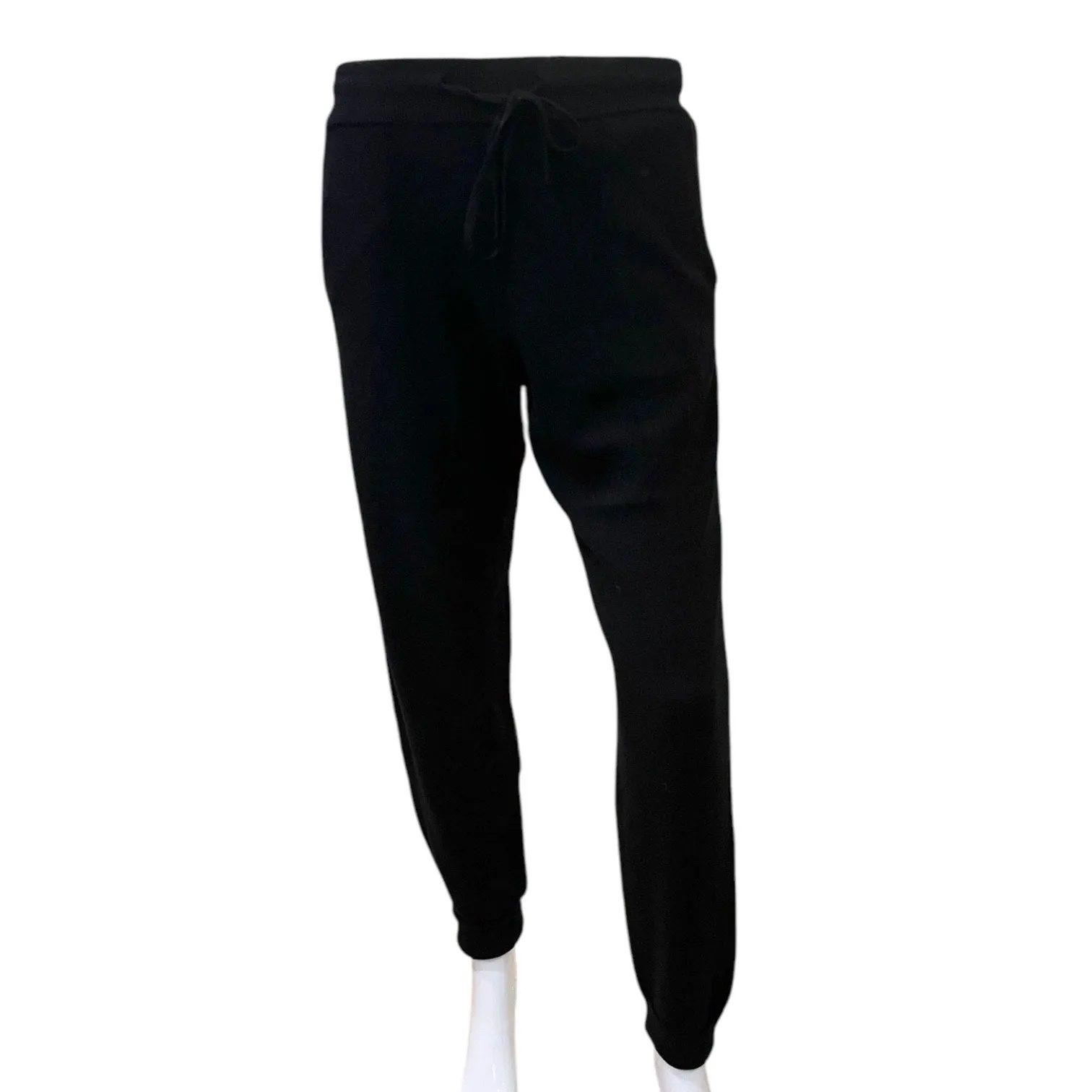 Black Cashmere Jogger Set
