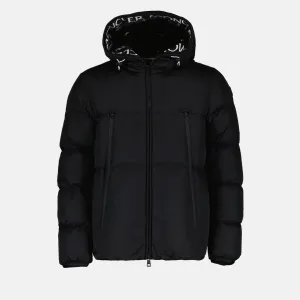 Black Nylon Puffer Jacket