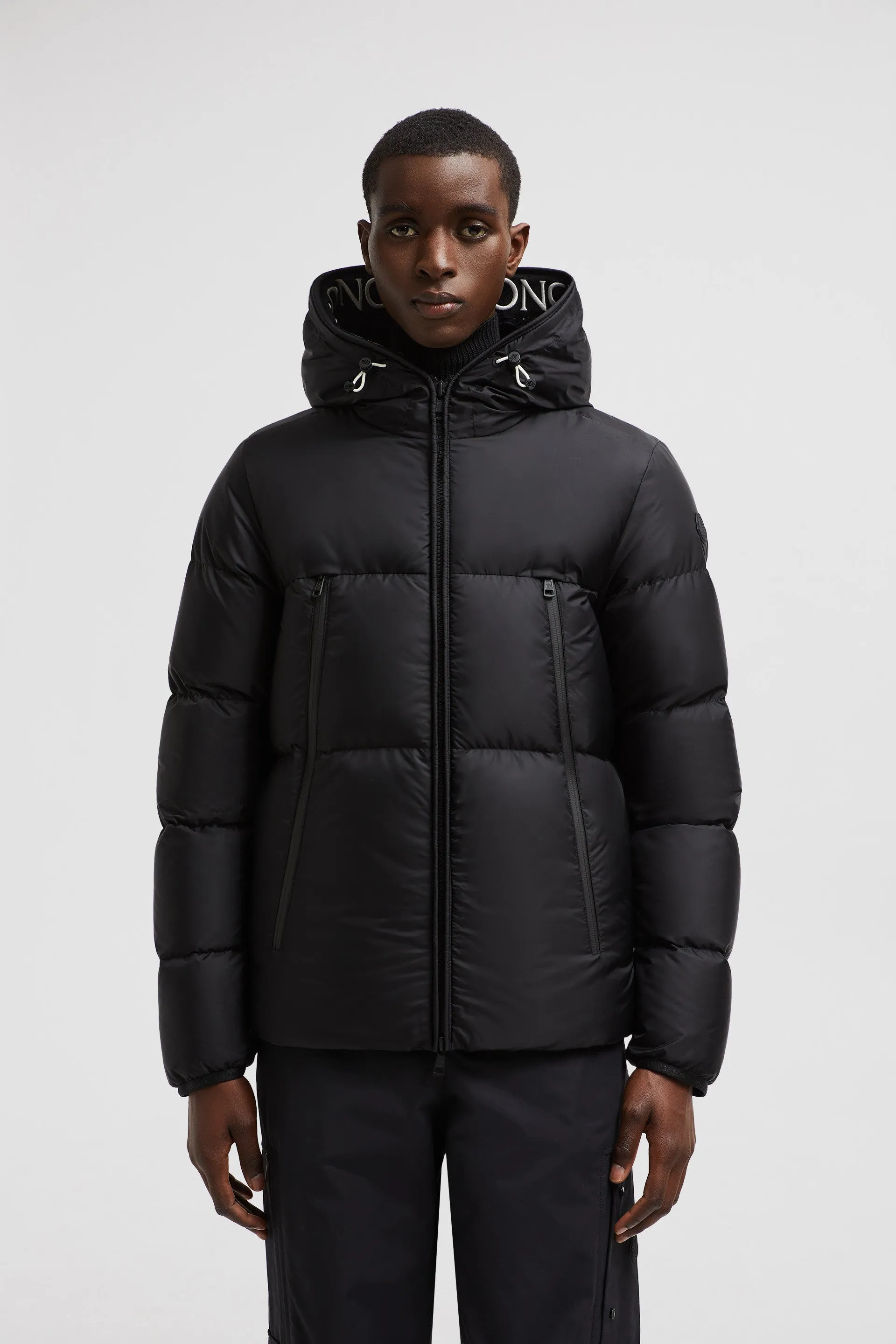 Black Nylon Puffer Jacket