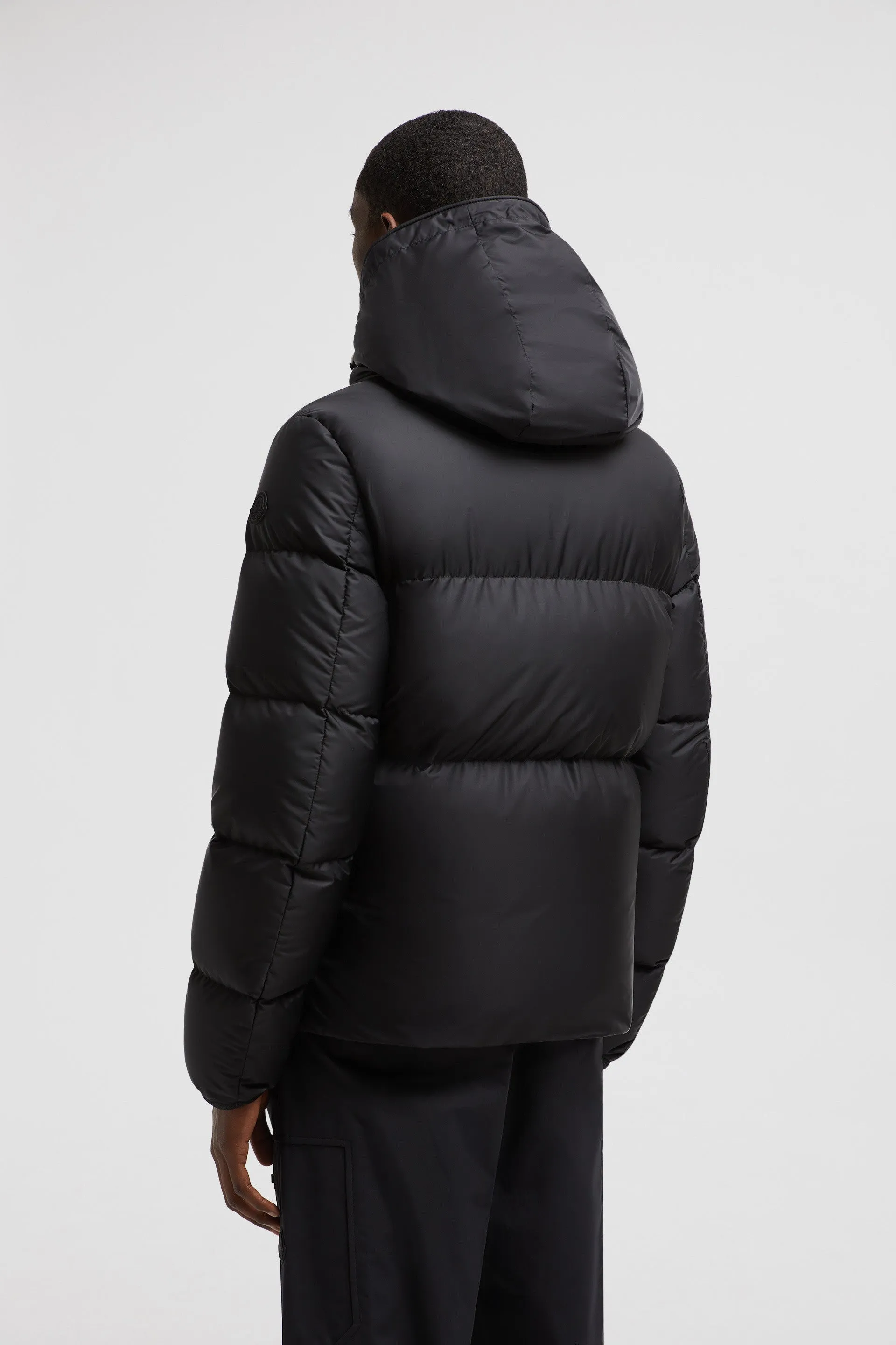 Black Nylon Puffer Jacket