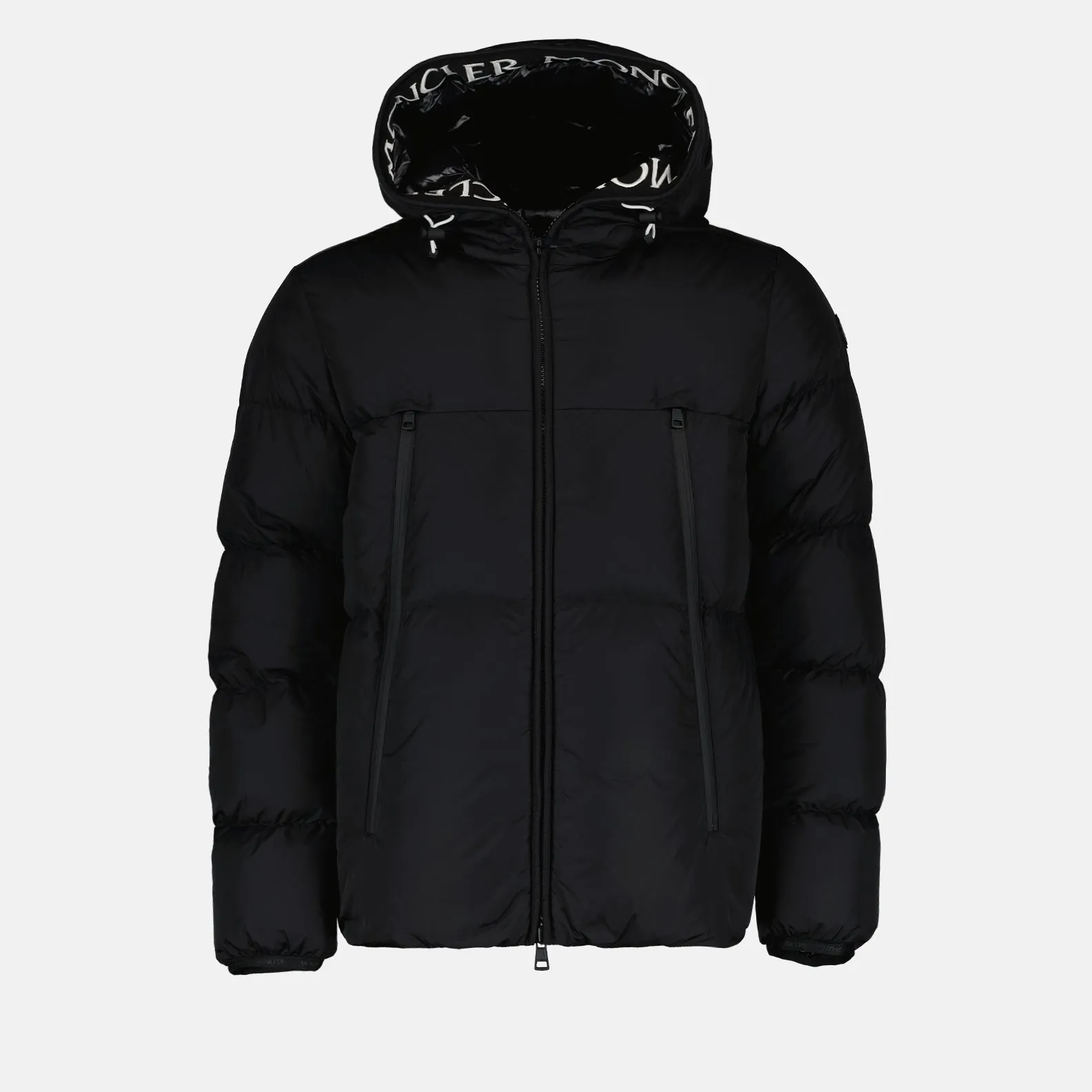 Black Nylon Puffer Jacket