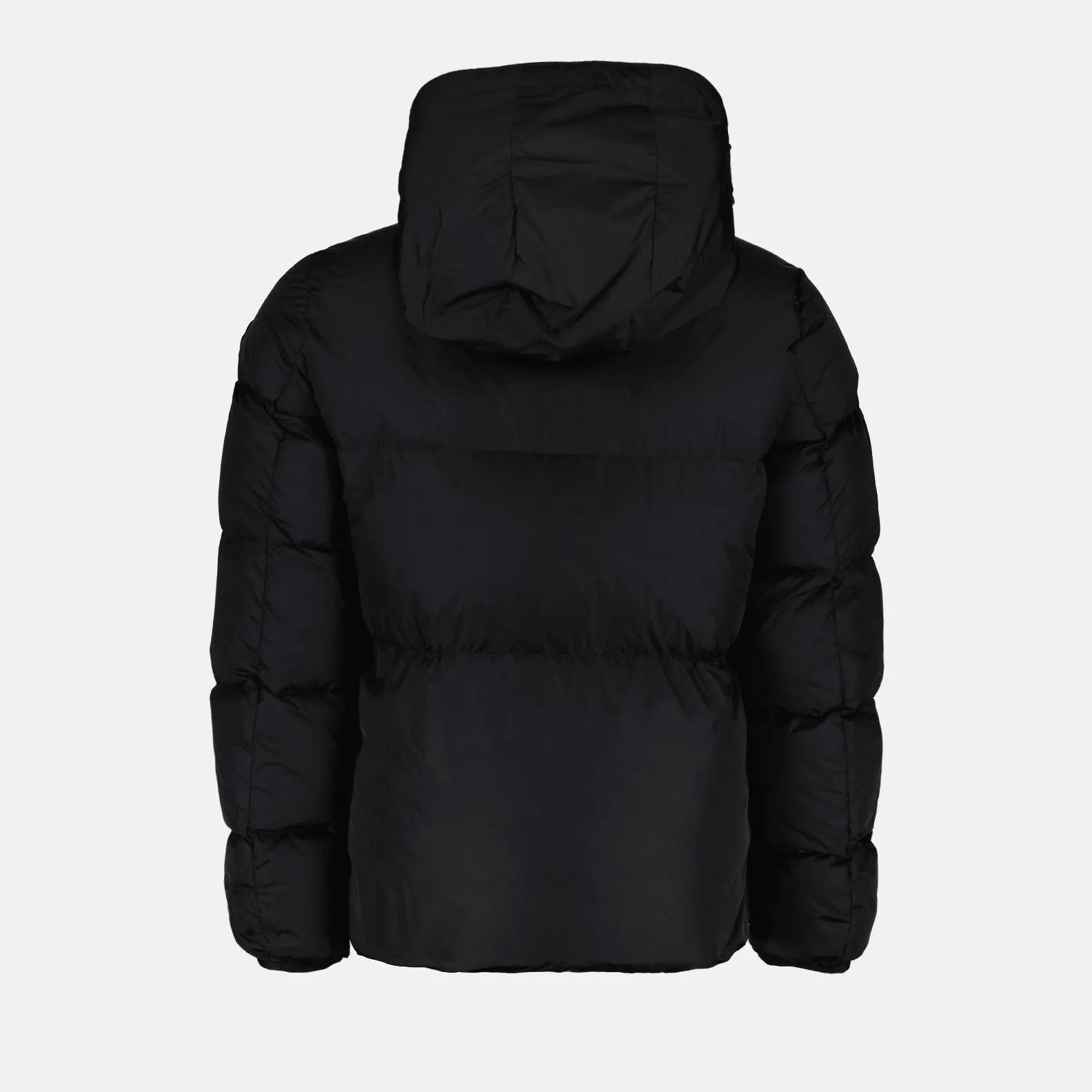 Black Nylon Puffer Jacket