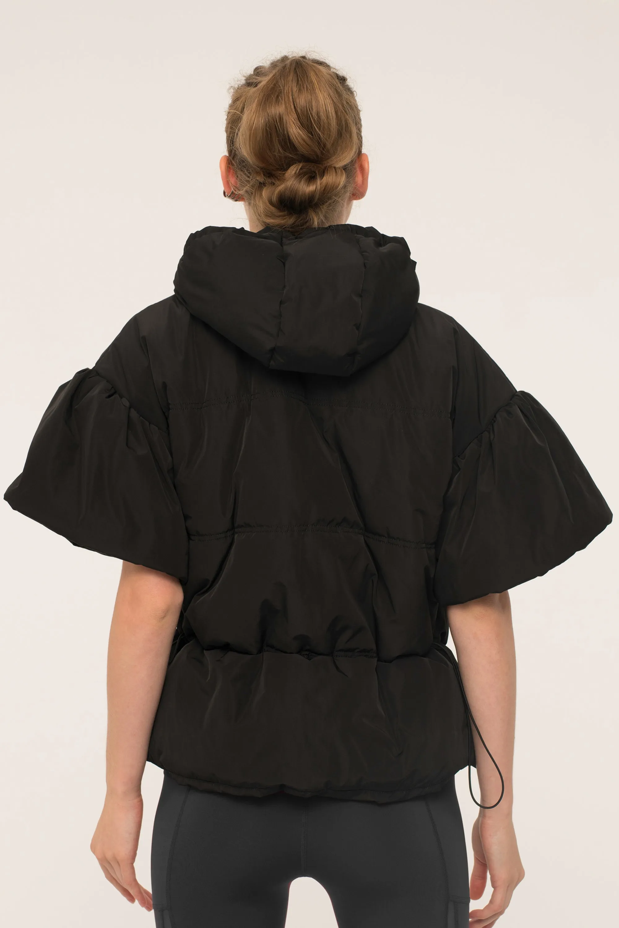 Black Ridinghood Puffer