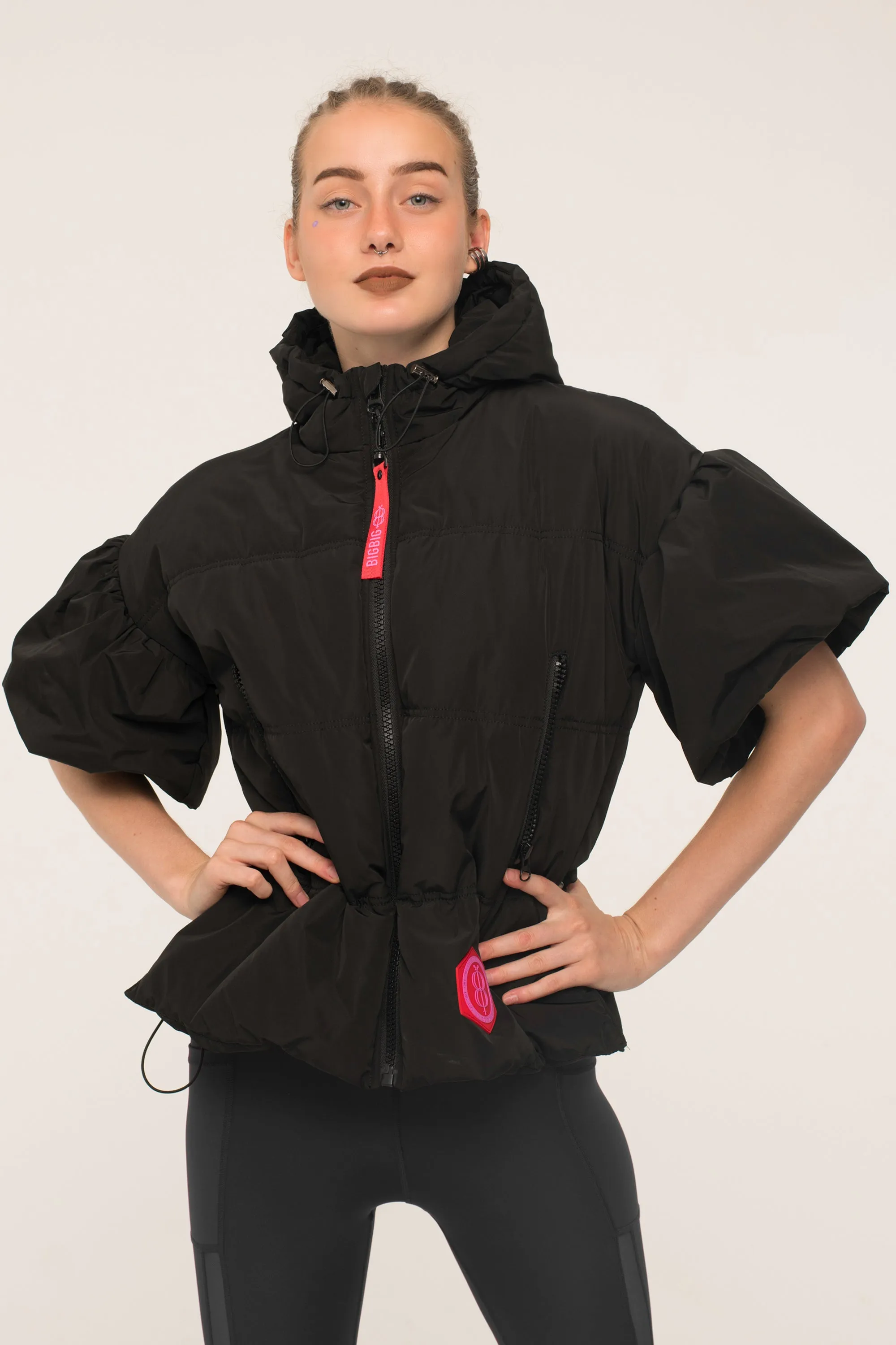 Black Ridinghood Puffer