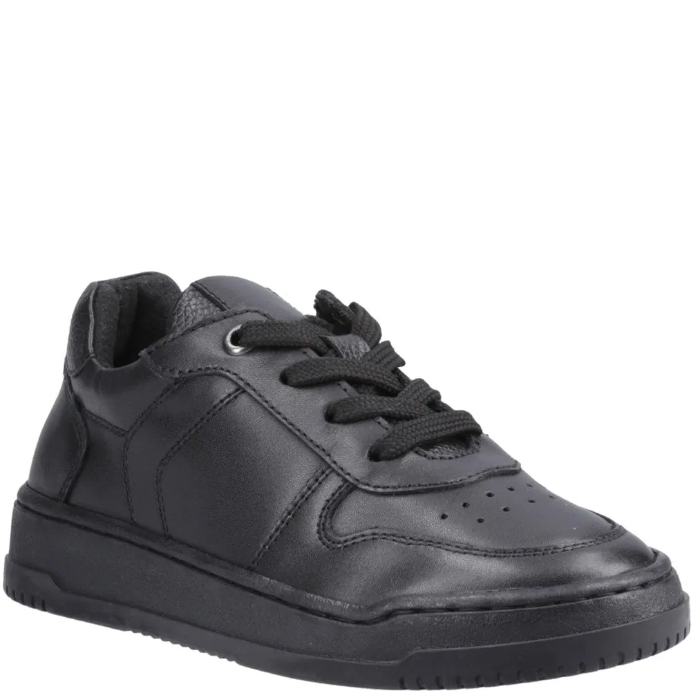 Black XL Dougie Senior School Shoes