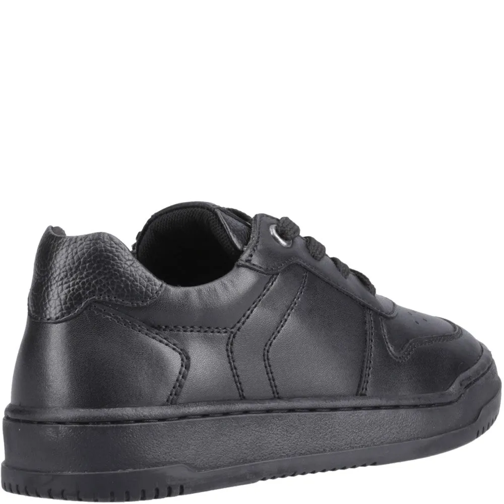 Black XL Dougie Senior School Shoes