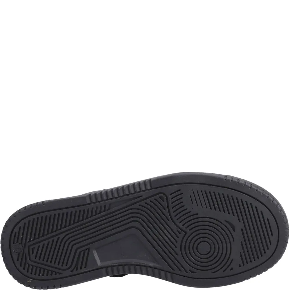 Black XL Dougie Senior School Shoes