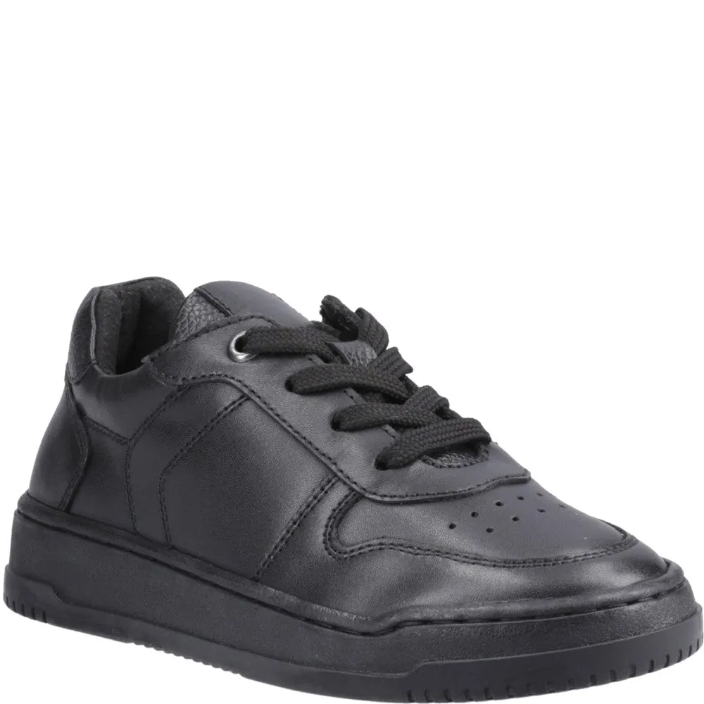 Black XL Dougie Senior School Shoes