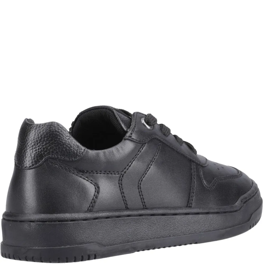 Black XL Dougie Senior School Shoes