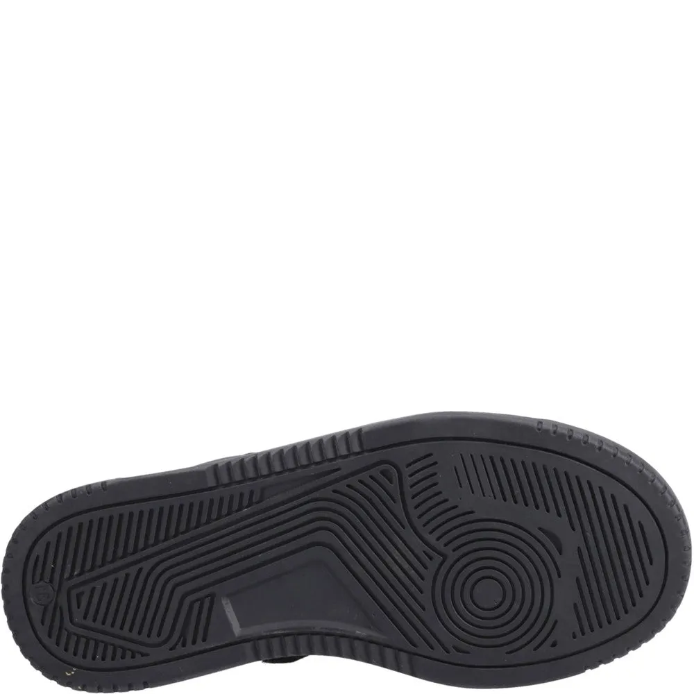 Black XL Dougie Senior School Shoes