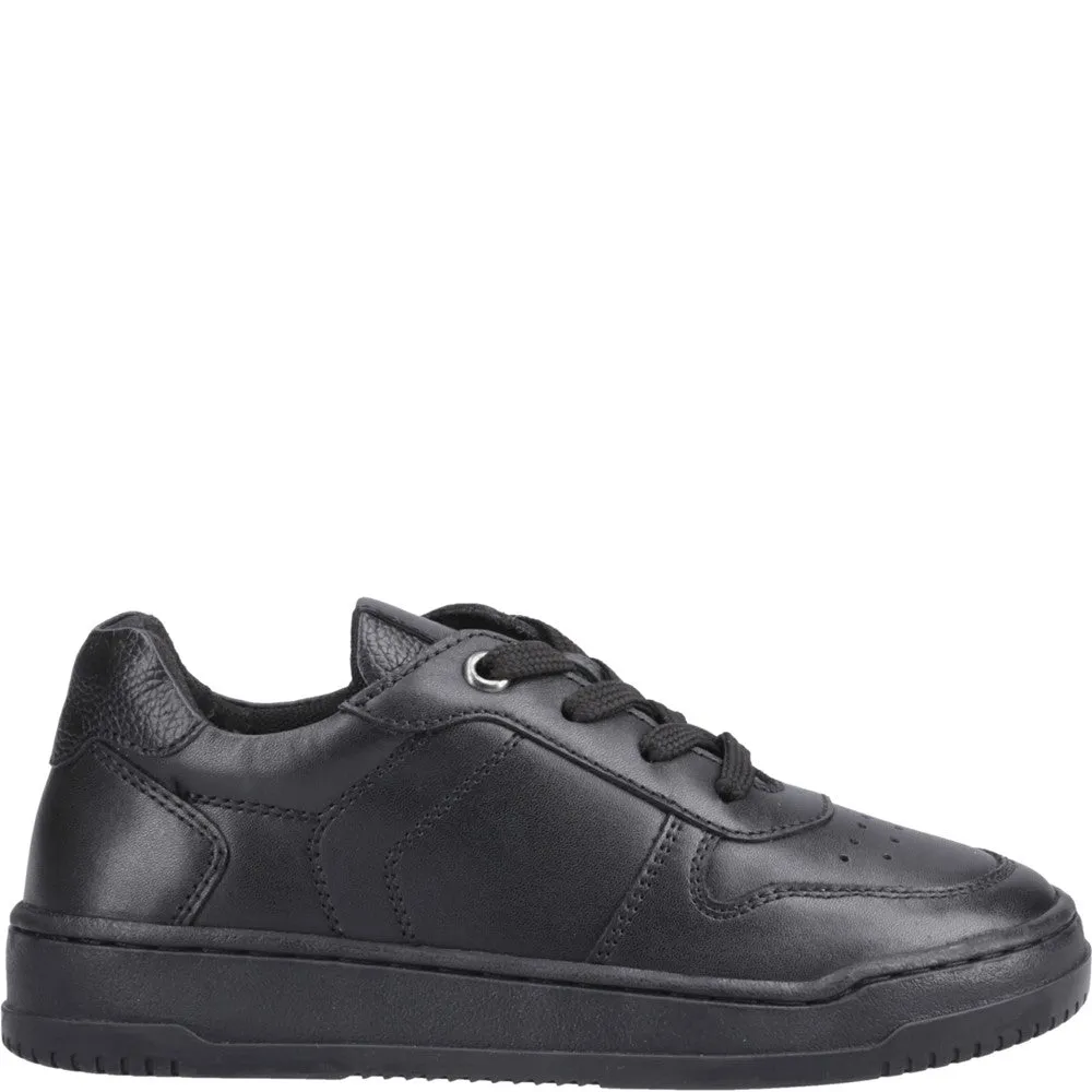 Black XL Dougie Senior School Shoes