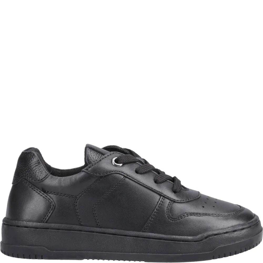 Black XL Dougie Senior School Shoes
