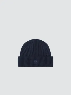 Blue Cashmere Beanie