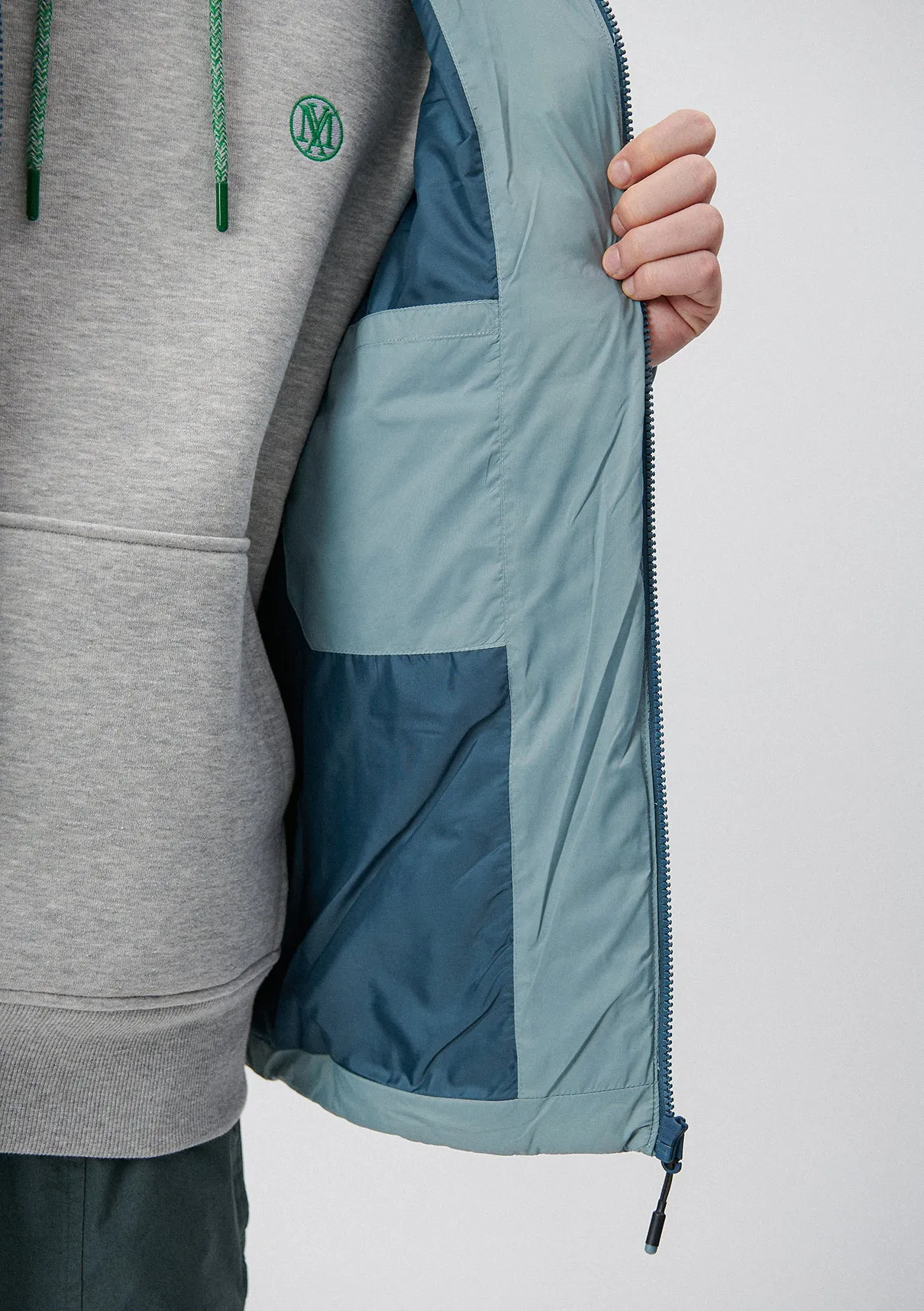 Blue Puffer Jacket