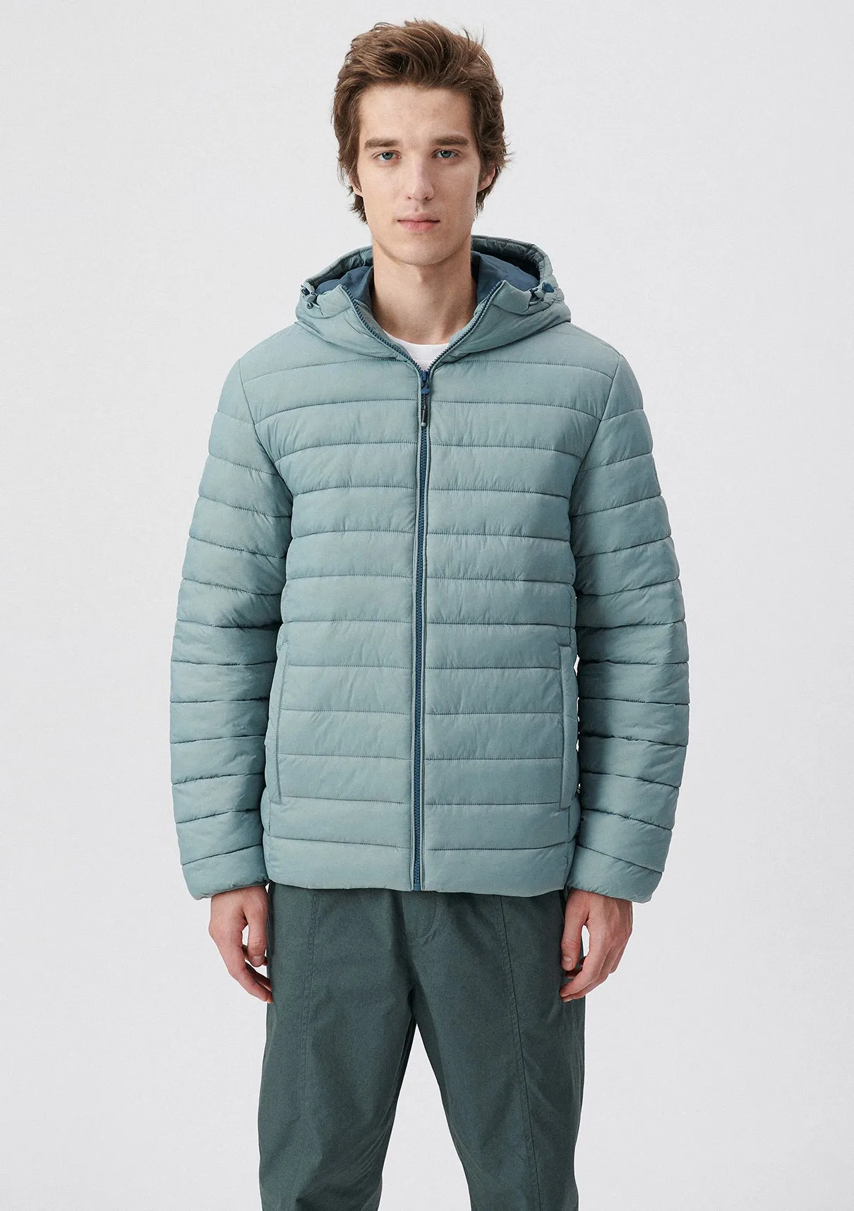 Blue Puffer Jacket