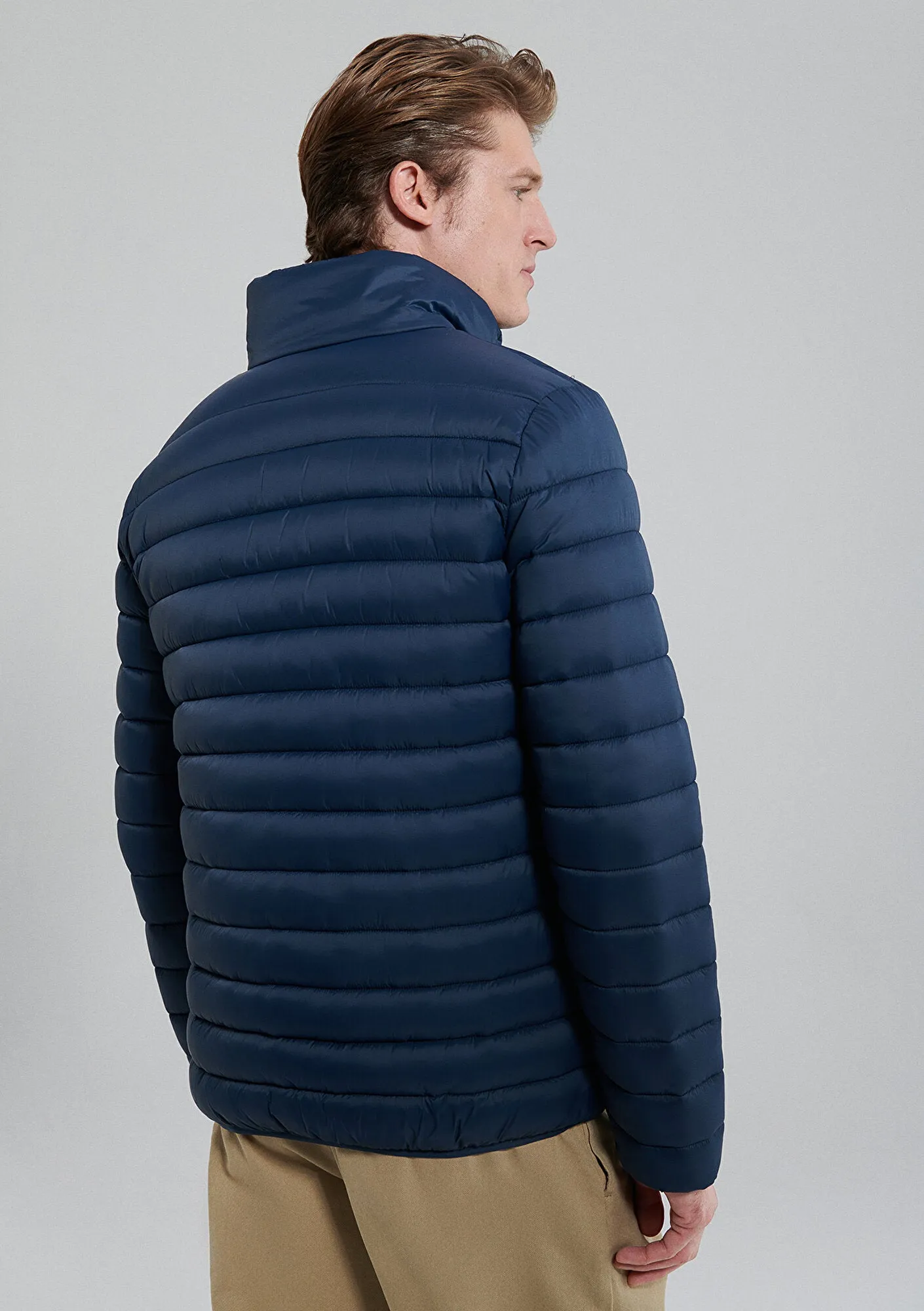 Blue Puffer Jacket