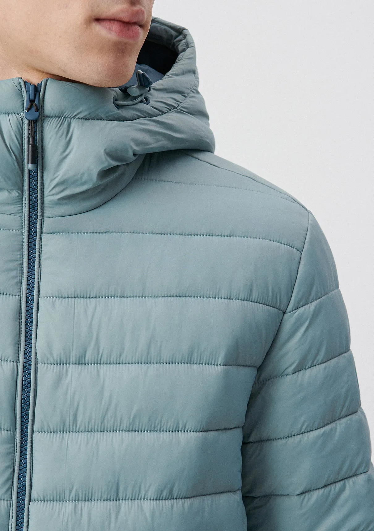 Blue Puffer Jacket