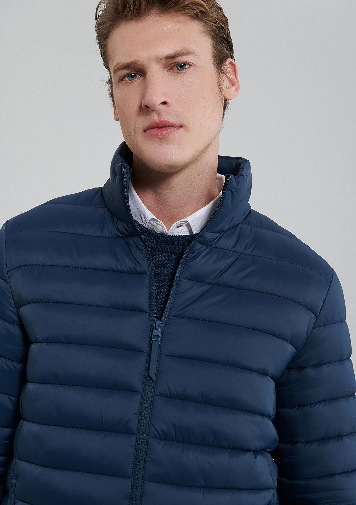 Blue Puffer Jacket