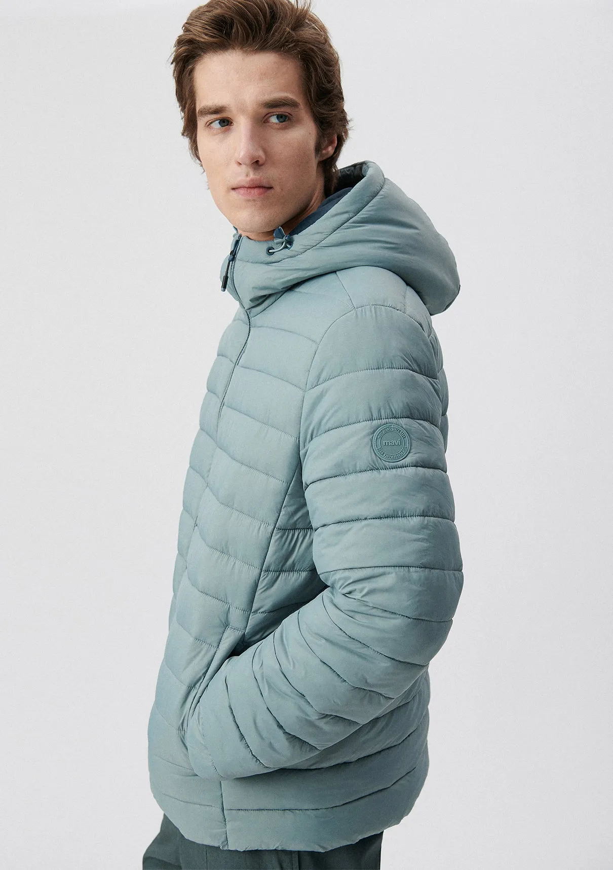 Blue Puffer Jacket