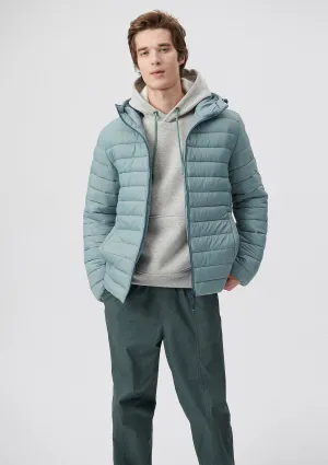 Blue Puffer Jacket