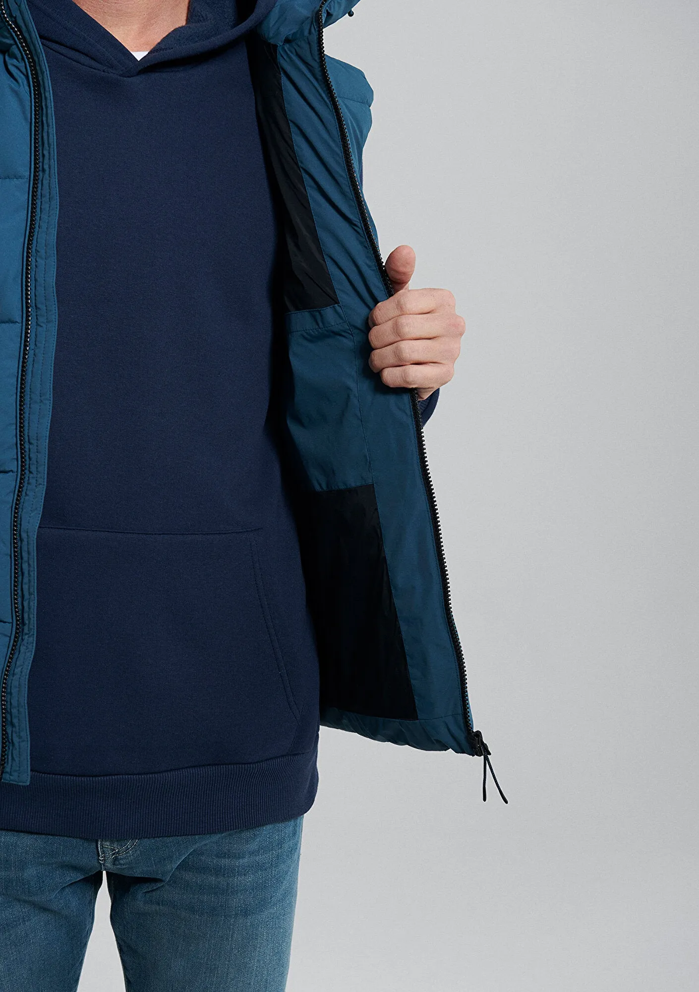 Blue Puffer Vest