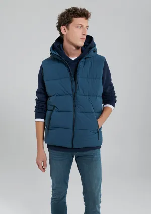 Blue Puffer Vest