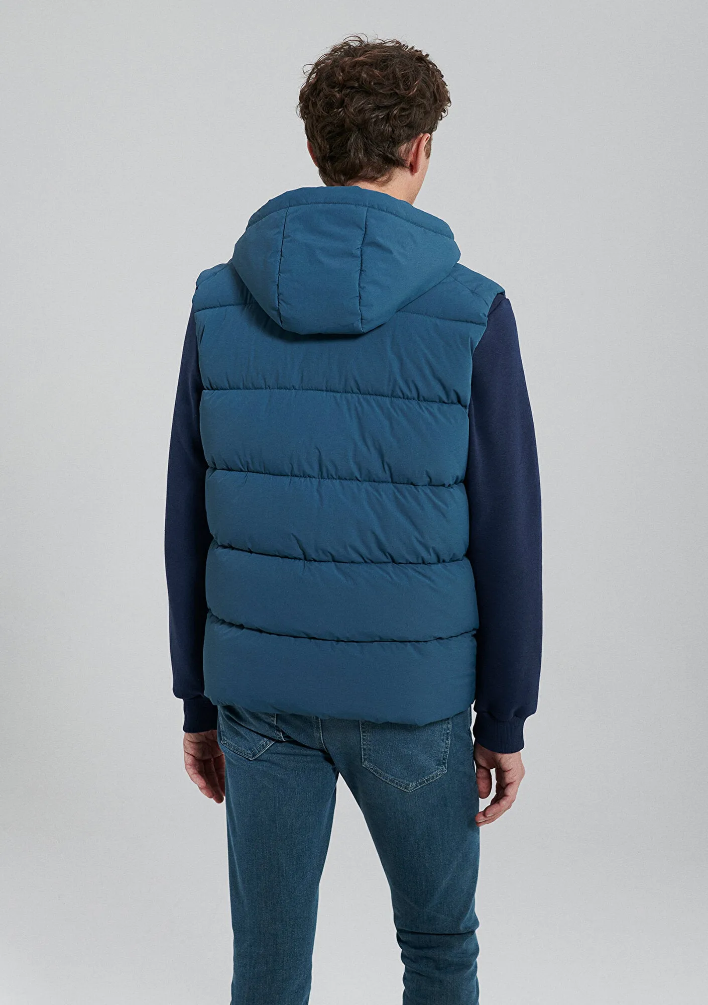 Blue Puffer Vest