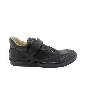 Bo-Bell School Shoes | Velcro Onofre | Black Leather