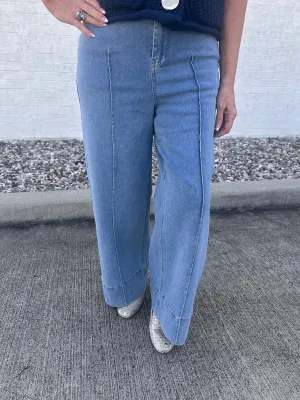 Board The Flight Pants - Denim