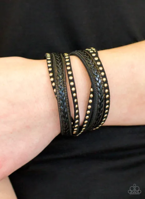 Bossy Bombshell - Black - Paparazzi Accessories