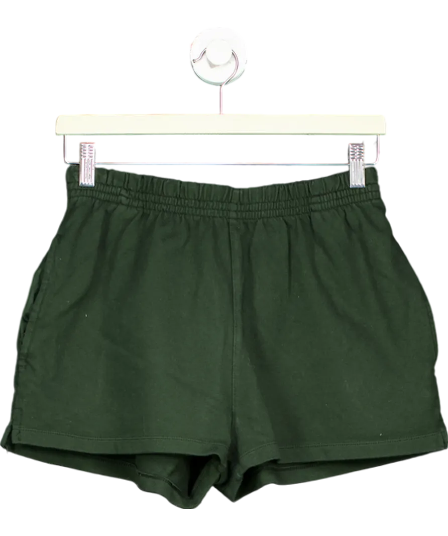 Brandy Melville Green Jogger Shorts UK XS/S