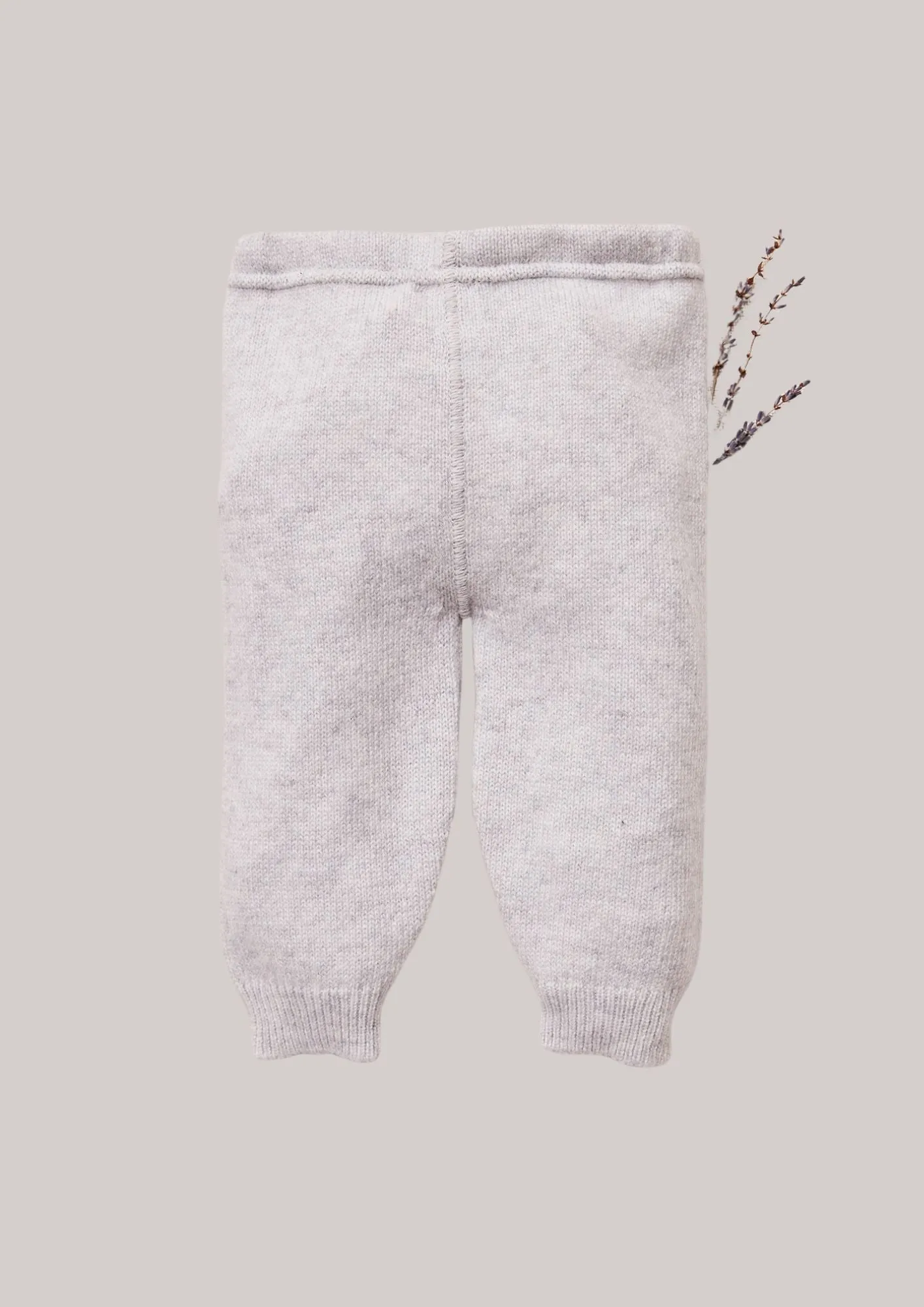 Brora Cashmere Leggings-Pearl