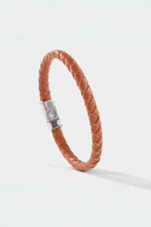 Brown Braided Bracelet