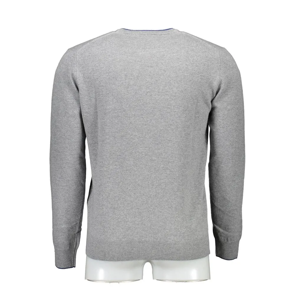 Brown Wool Men Sweater