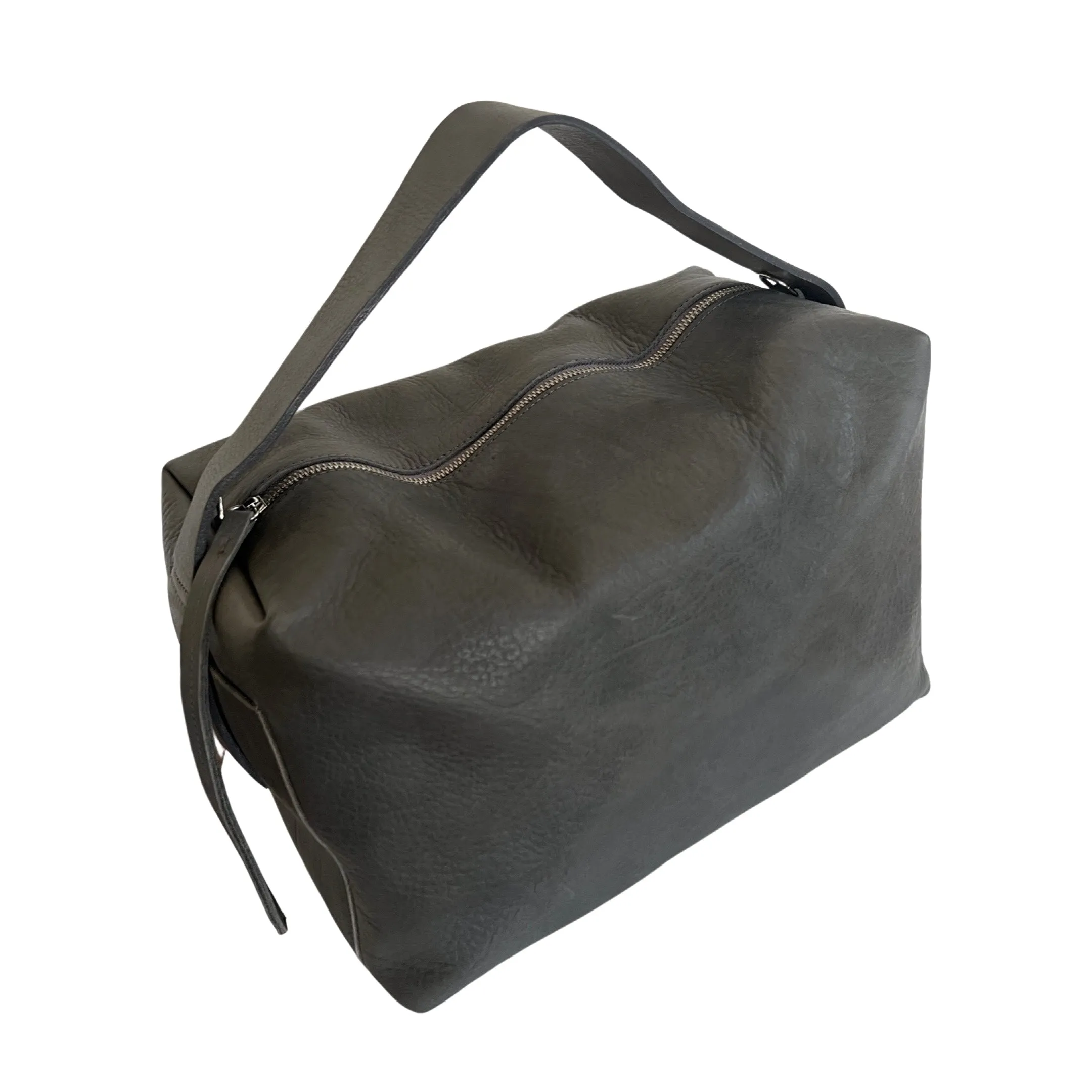 Bruna Satchel Leather Handbag