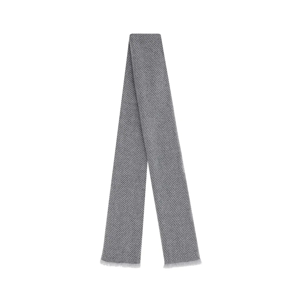 Brunello Cucinelli Linen and cashmere Scarf