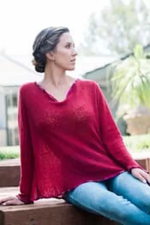 Brushlight Cowlneck Pullover 5900E