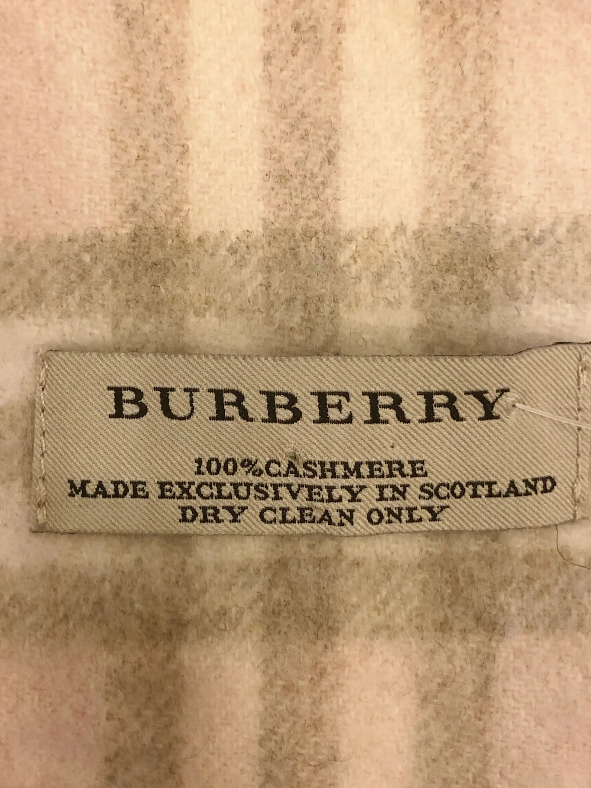 Burberry Cashmere Scarf